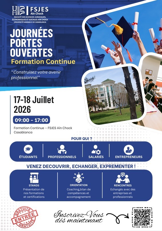 Journées Portes Ouvertes Formation Continue
